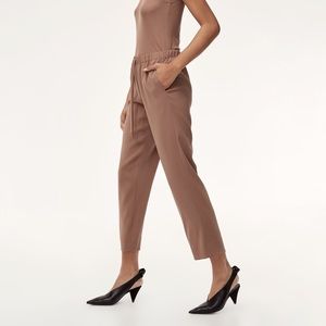 Aritzia Babaton Jimmy pant in Nutmeg